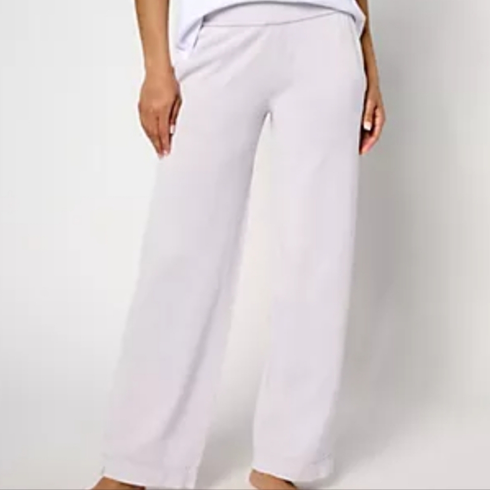 Barefoot Dreams Sun bleached Seamed Soft Violet Lounge Pants Sz 3X